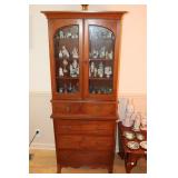 2 Piece china cabinet hutch (does not include