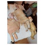 Antique doll lot including Armand Marseille