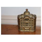 A.C. Williams cast iron domed still bank circa