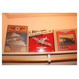 3 Collectible Texaco airplanes - 1929 Waco ASO