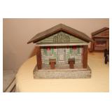 Antique wooden doll house circa 1920s possibly by