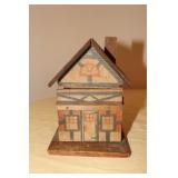 Wooden doll house possibly Moritz Gottschalk or