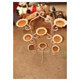 Wrought iron plant stand