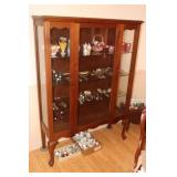 Mahogany china cabinet (does not include