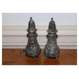 Steiff Sterling Rose salt and pepper shakers