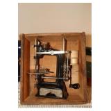 The Little Comfort sewing machine with original