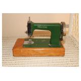Vintage Baby Necchi childs sewing machine made in