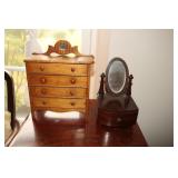 Doll furniture - 4 drawer dresser and dresser top