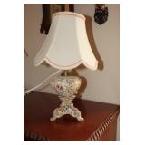 Capidonte or Meissen/Dresden style 3 face table