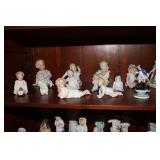 Shelf lot - miniature Sebastian figurines