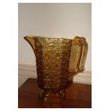 Amber Daisy & Button water pitcher