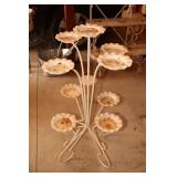 Wrought iron plant stand