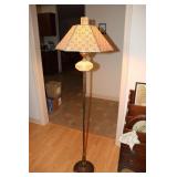 Floor lamp and an old picture of Dulany Foods