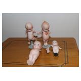Lot of bisque Kewpie dolls