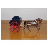 Britains LTD lead horse with cart