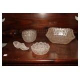 Daisy and Button clear glass lot - Cinderella