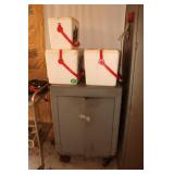 Steel rolling storage cart 27 X 17.25 X 38.5, 2