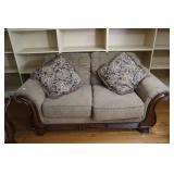 Ashley Furniture loveseat with accent pillows 67L