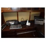 Lot of electronics (Toshiba laptop, brother