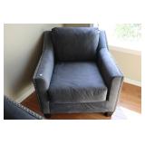 Ashley Furniture blue arm chair