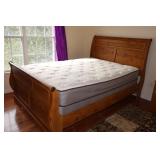 Full size sleigh bed