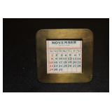 MCM Perpetual desk calendar