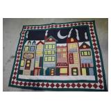 Christmas wall hanging quilt 59x49