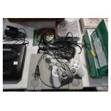 Sony Playstation console with 18 games and 1