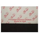 8 Princess House Fantasia dessert dishes