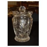 Marquis by Waterford crystal biscuit barrel