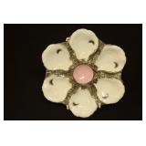 H & Co Limoges oyster plate