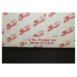 Princess House Fantasia 2 piece canister