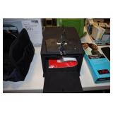 DAC Sportsafe gun box with keys and paperwork