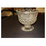 Anchor Hocking Wexford footed bowl