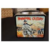 Hopalong Cassidy metal lunch box with thermos by