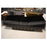 Delta plastic truck bed tool box