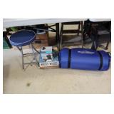 Lot - Folding Stool, Electric air pump, Intex