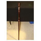 African Ebony wood carved walking stick