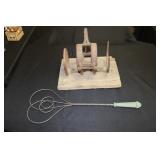 Philadelphia asparagus buncher and a Kleen-e-ze