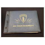 My Tour in Europe photo album with collection of