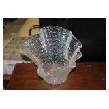 Murero Glass art glass bubble design bowl