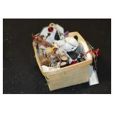 Basket of Ganz ornaments