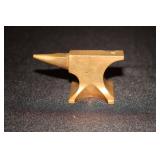Brass jewelers anvil