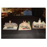 3 Danbury Mint train stations - The Tenafly, The