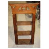 Pine shelf made from salvaged wood 16x36x6 1/2D