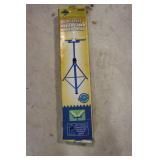 Adjustable roller stand with twin 6" rollers