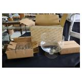 Princess House #069 13pc Hostess Punch Bowl set