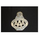 Triple A Auto Club of NY Honor Member car badge