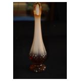 Fenton Hobnail 10" Swung Vase
