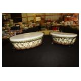 Temp-tations Old World ceramic and rattan baking